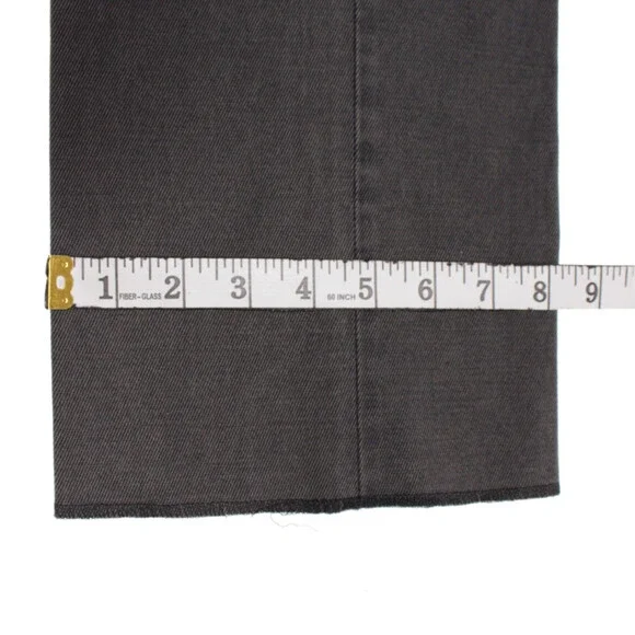 Hiltl NWT Chinos / Casual Pants Size 32 US Doyle In Solid Gray Cotton Blend